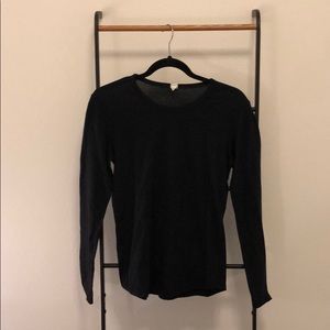 Alternative Apparel Long Sleeve Black Tee